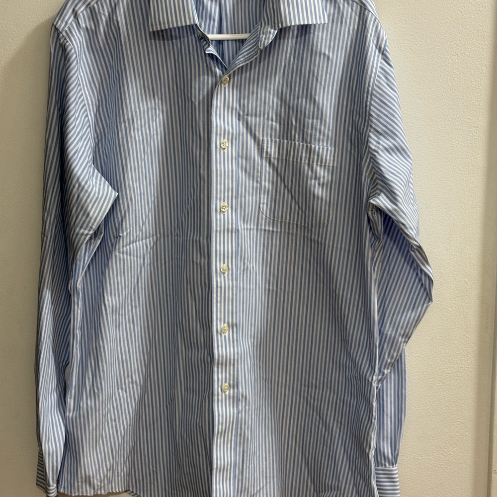 Brooks Brothers Regent Fit Non-Iron Supima Cotton Striped Dress Shirt Mens 16-36